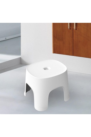 Suntek Banyo Taburesi Masa Oturma Odası Ofis Beyaz Için Sağlam