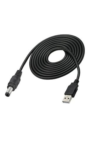 Navidata 1,5m Usb 5.5x2.5 Güç Kablosu 5,5 2,5 Power Usb Kablo