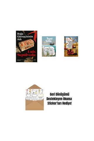 Boğa Güreşçisinin Adı + Beyaz Balina + Yavaşlığın Önemini Anlayan Salyangozun Hikayesi + Okuma Sticker'ları