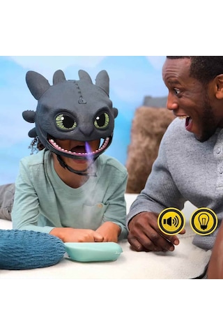Ejderhanı Nasıl Eğitirsin Sesli Ve Işıklı Maske Toothless