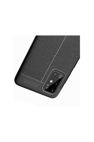 Samsung Galaxy Uyumlu S20 Plus Kilif Deri Tarzi Niss Silikon Case 415771065