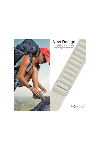 Apple Watch Series 5 40mm Uyumlu Kordon Alpine Loop Tasarım Kordon Kayış