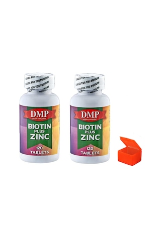 Dmp Biotin Plus Zinc Çinko 2 Kutu 240 Tablet Hap Kutusu
