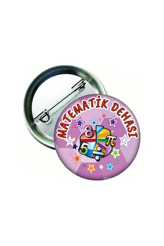 Panayırı Matematik Dehası Rozeti 20 Adet Çok Renkli Panayırı Matematik Dehası Rozeti 20 Adet Çok Renkli