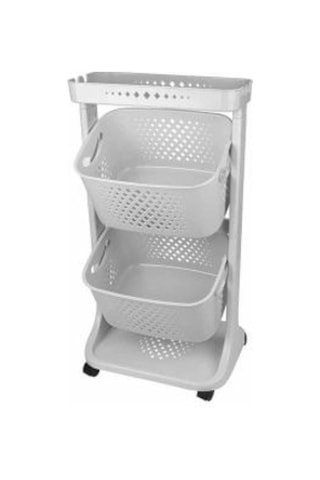 İki Katlı Organizer Sepet - Sebzelik COSTP747G