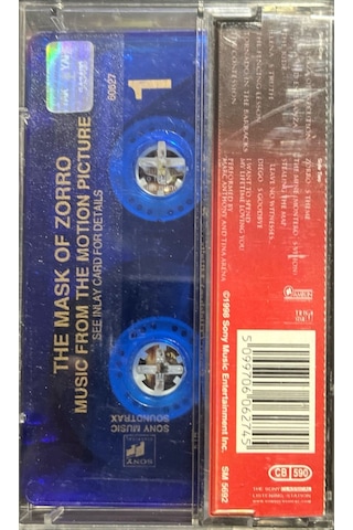 Plak Değildir Kaset Tir Kaset The Mask Of Zorro Soundtrack Kase