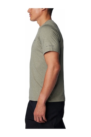 Columbia Ao5545 Tech Trail Crew Neck Iı Erkek T-shirt-29976 Yeşil