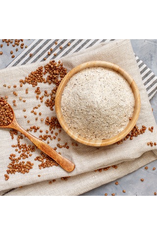 Tam Tarım Glutensiz %100 Tam Çiğ Karabuğday Unundan Ekmeklik Un 5 KG