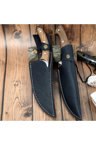 Sürlaz 2li Outdoor Kamp Şef Seti Açık Kahverengi