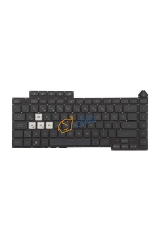 Asus G513ı, G513r, G513q Notebook Klavyesi, Laptop Tuş Takımı Siyah Tr Işıklı - Ver.1 4-zone Rgb / Kl1035