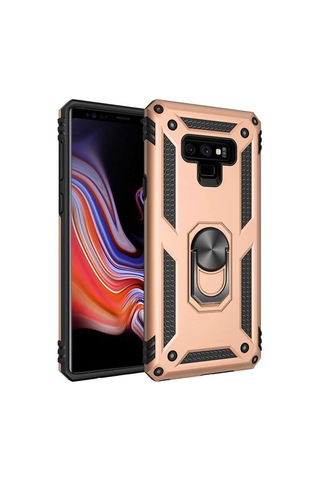 Galaxy Note 9 Kilif Zore Vega Yüzüklü Standli Zirh Kilif 556718998