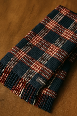 Dinarsu Cozy Life Tv Battaniyesi Kırmızı - Lacivert