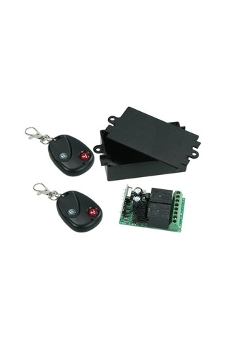 Pazly 433mhz 12v 2k 10a Röleli Alıcı + 2x2 Tuş Rf Kumanda 1527 Entegre - Akıllı Ev Otomasyon İçin Diğer