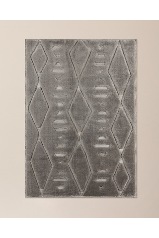 Madame Coco Edgard Halı - Gri - 160x230 cm Gri