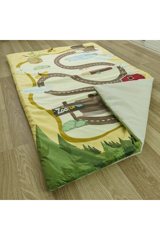 Zooturak Peluş Çocuk Matı Ayı Pekuta 100cm x 150cm
