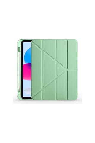 Teleplus Samsung Galaxy Uyumlu Tab S8 Plus X800 Kılıf Trifolding Standlı Kalemlikli Kapak Rd1 Kapaklı Kılıf