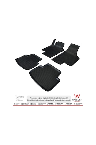 Volkswagen Jetta Paspas 2011 2019 Arası Uyumlu 3d Havuzlu Paspas
