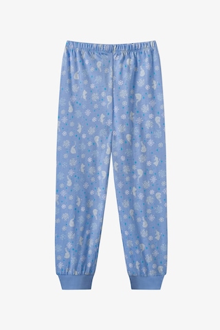 Penti Mavi Kız Çocuk Lic Erkek Çocuk Frozen Pamuklu Pijama Takımı Bu11