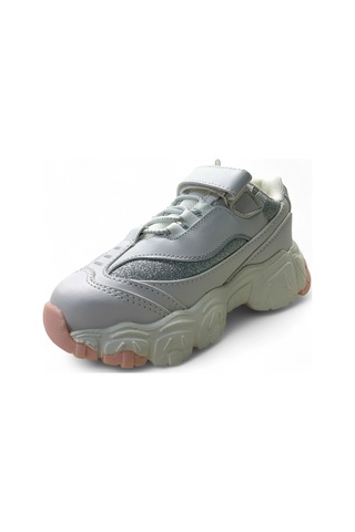 Cool Bella Kız Çocuk Okul Öncesi Rahat Sneaker Beyaz