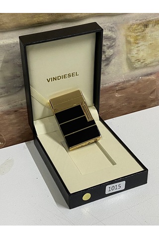 Vindiesel Marka Düz Siyah Sarı Renk Yatay Çizgili Desenli Gazlı M