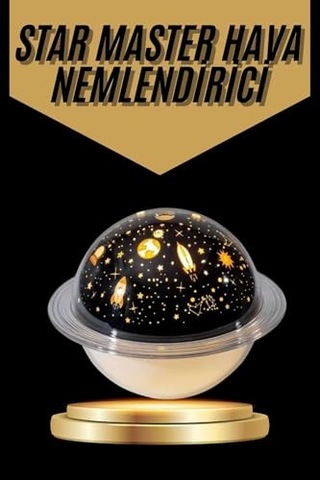 Yamanhobi Hava Nemlendirici Renk Değiştiren Oda Kokusu Yıldızlı Projektör