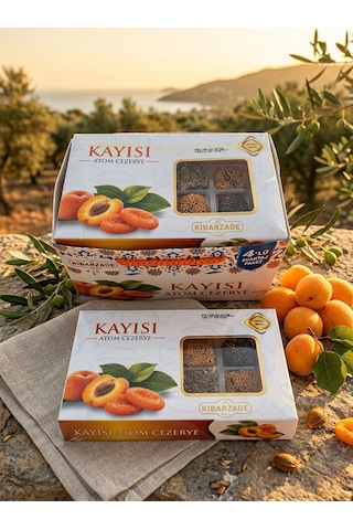 Kayısı Atom Cezerye 4'lü Çanta 125 Gr X 4