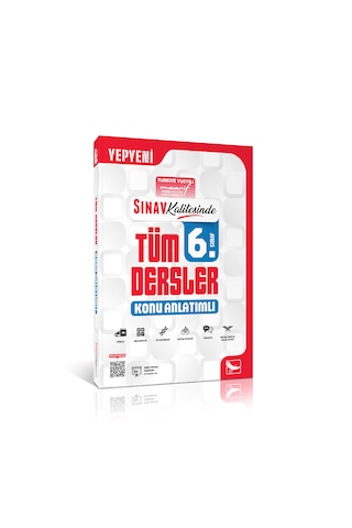 Sınav Yayınları 6. Sınıf Tüm Dersler Konu Anlatımlı
