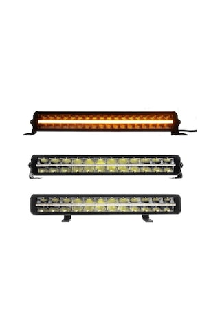 Space Offroad Sis Lambası 55,9 Cm Beyaz Beyaz-sarı Gündüz Ledli 120w 12-36v Adet / Lass361-1