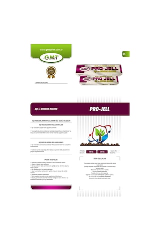 Gmt Pro-jell Aşı Ve Budama Macunu 250 Gr 2 Adet