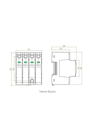 Sigma Sp4-C040 C Tipi Parafudr