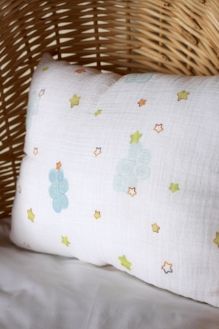 Müslin Desenli Nano Jel Bebek Yastık 35x45 Cm - Ztyastık 001