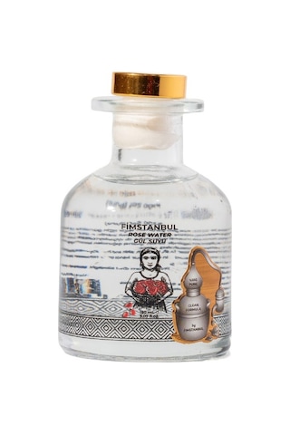 Fimstanbul İlk Sıkım %100 Saf Doğal Gül Suyu 150 Ml Rose Water - Cam Şişe Yaprak Taneli