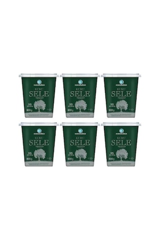 Marmarabirlik Kuru Sele 381-410 KB 3XS Siyah Zeytin Kutu 6 x 800 G