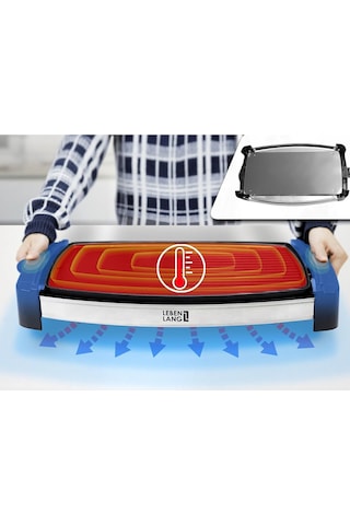 Lebenlang Elektrikli LBG8588 XXL Taşınabilir Izgara
