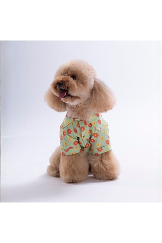 Florelle Kedi Köpek Gömleği - Kedi Köpek Kıyafeti-kedi Gömlek-köpek Gömlek