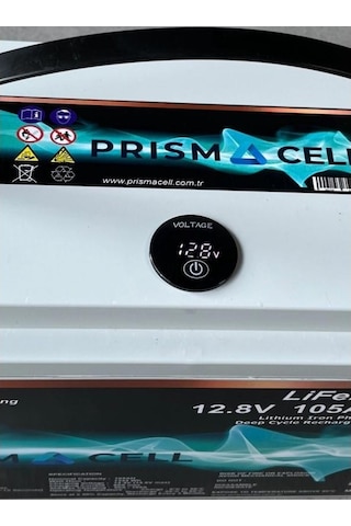 Lifepo4 Akü 105ah 12.8 Volt Turbo Fast Chargıng Karavan, Marin, Solar Yaşam Aküsü