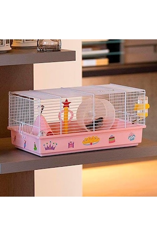 Ferplast Criceti 9 Hamster Kafesi Prenses Temalı