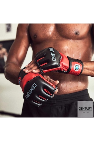Century Drive Fight Mma Eldiveni Kırmızı - Siyah