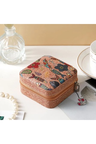 Youtek Şık Ve Pratik Seyahat Mücevher Kutusu: Her Kızın İhtiyacına Uygun, Her Mücevher İçin Özel Yer Çok Renkli