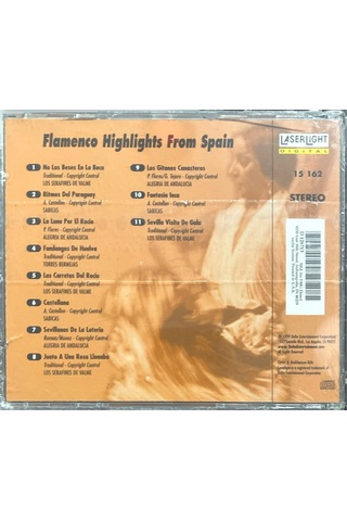 Müzik Cd Sidir - Plak Değildir Cd Flamenco From Spain Açılmamı