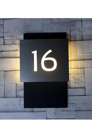 Işıklı Oda Ve Otel Kapı Numarası (419046854)