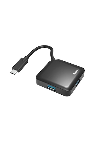 Usb 3.2 Usb-c Hub 1:4, Bus Powered, Siyah
