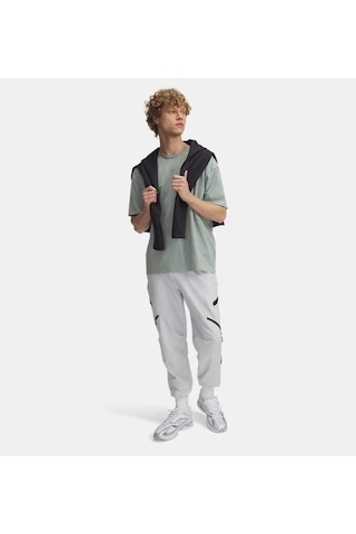 Under Armour Ua Unstoppable Woven Erkek Kargo Eşofman Altı 1390256-014 Gri