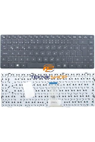 Grundig Gnb 1450 B1 B8, Jw6 Notebook Klavyesi, Laptop Tuş Takımı Siyah Tr / Kl0838