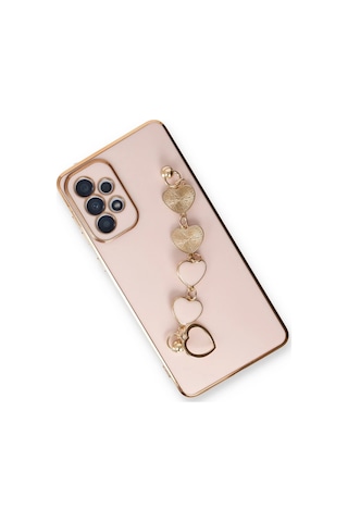 Cosmotex Newface Samsung Galaxy Uyumlu A53 5g Kılıf Esila Silikon - Pudra