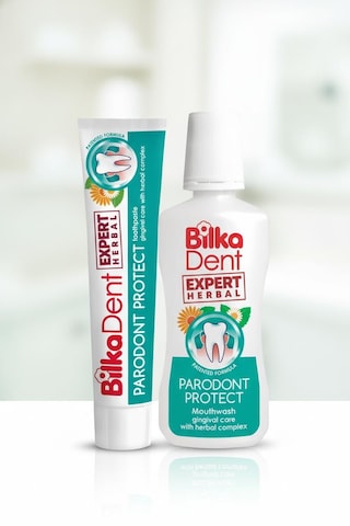 Bilkadent Expert Herbal Parodont Protect Ağız Bakım Seti Bitkisel Kompleks Diş Macunu Ve Ağız Gargarası Bilkadent Expert Herbal Parodont Protect Ağız Bakım Seti Bitkisel Kompleks Diş Macunu Ve Ağız Gargarası