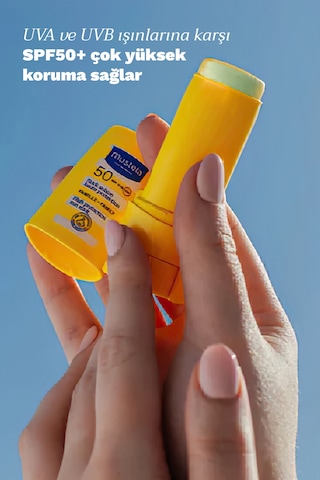 Tüm Aile İçin Spf 50 Çok Yüksek Koruma Faktörlü Güneş Stick 9 Ml