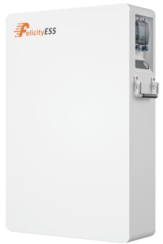 Felicity Solar - 51,2V 100Ah - 5kWh LiFePO4 Batarya-LUX-E-48100LG04