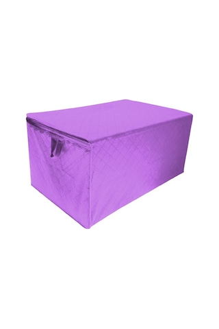 Divanev 3 Adet Extra Telalı Kaliteli Yorgan Hurcu & 100x50x50 Cm Ölçüde Hurç Lila Lila
