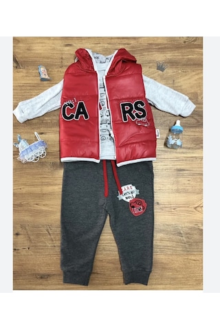 Cars Üçlü Takım Kırmızı